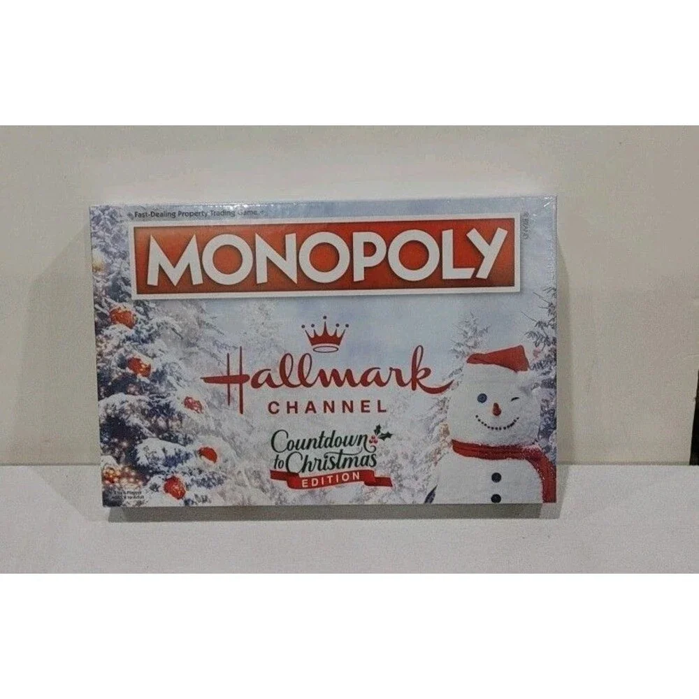 Hallmark Channel Holiday Edition Monopoly Board Game NEW SEALED